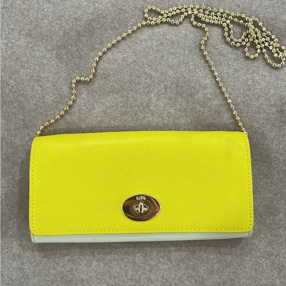 COACH COLOR BLOCK CROSSBODY BAG 💼